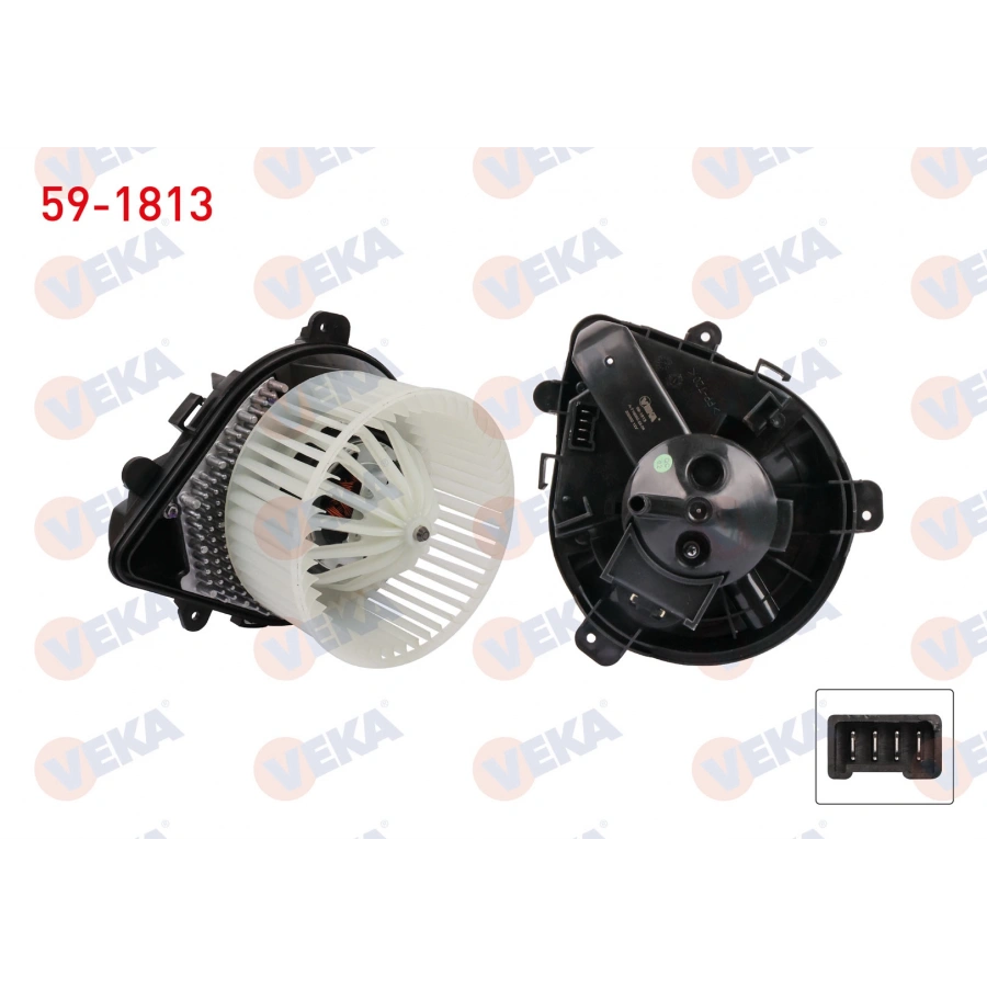 KALORIFER MOTORU 4 FISLI FIAT SCUDO 1996-2006 / PEUGEOT EXPERT 1996-2006 / CITROEN JUMPY 1996-2006