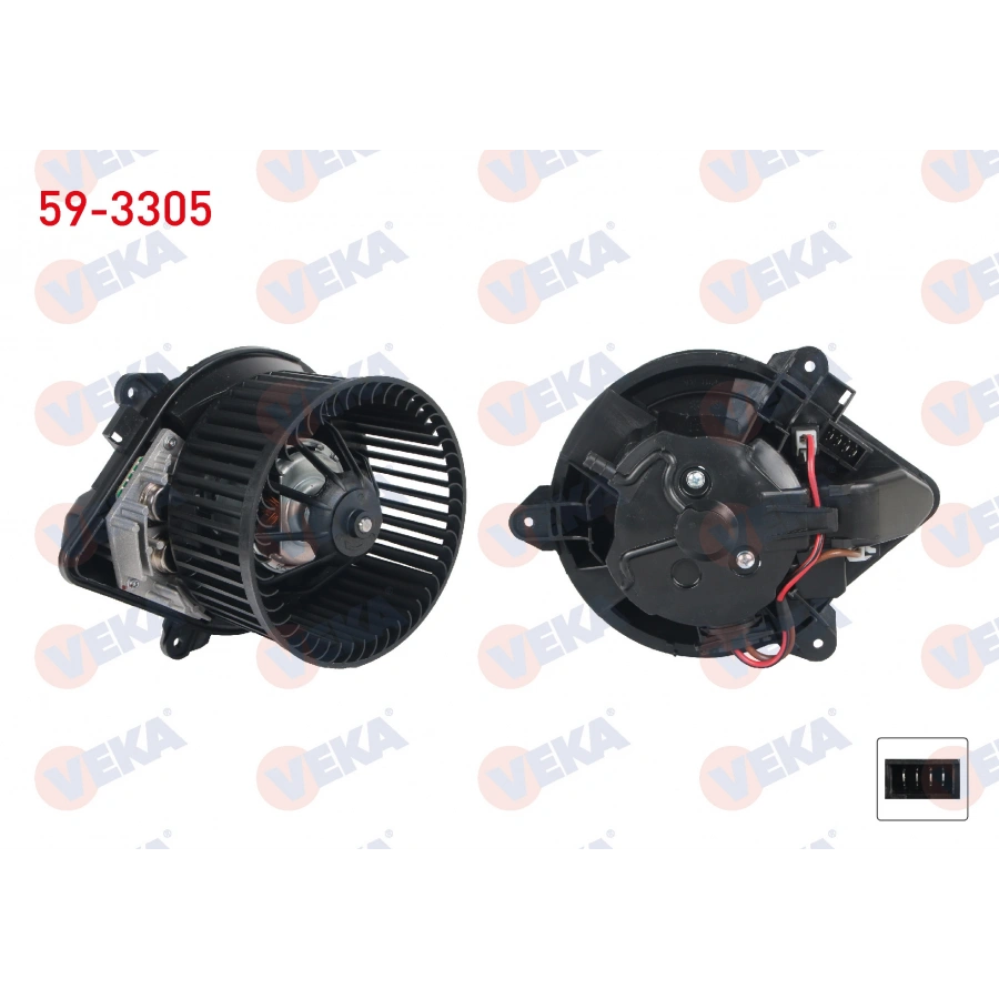 KALORIFER MOTORU CITROEN BERLINGO 1996-2008 / ZX 1991-1997 / PEUGEOT PARTNER 1996-2008