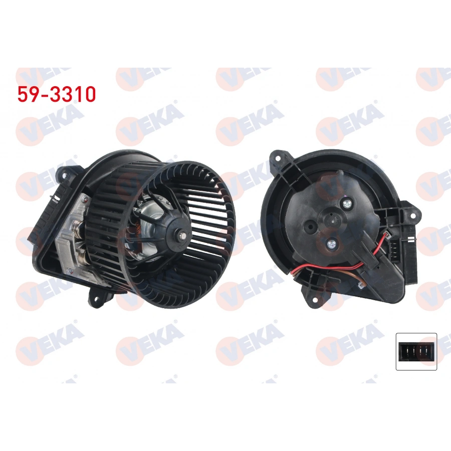 KALORIFER MOTORU CITROEN SAXO 1996-2004 / PEUGEOT 106 II 1996-2002