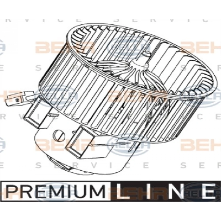 KALORIFER MOTORU FRELANDER 2 RANGE ROVER EVOQUE 2.2 D 11-