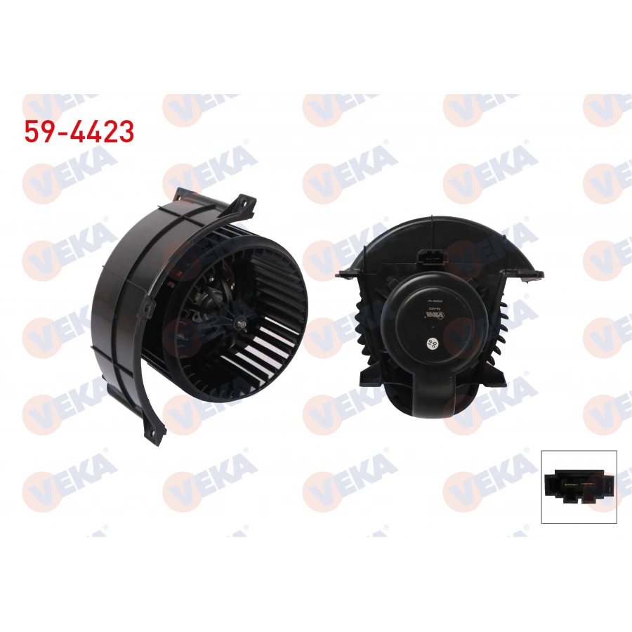 KALORIFER MOTORU VOLKSWAGEN AMAROK (2HA ) 2010- / TOUAREG (7LA) 2002-2010 / PORSCHE CAYENNE (9PA) 2002-2010 / AUDI Q7 (4LB) 2006-2015