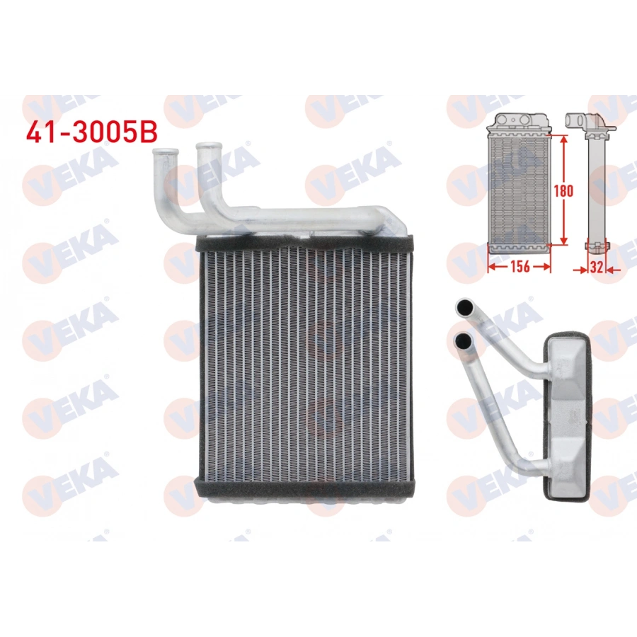 KALORIFER RADYATOR BRAZING MITSUBISHI CANTER 659 4.0 D 2001-2010