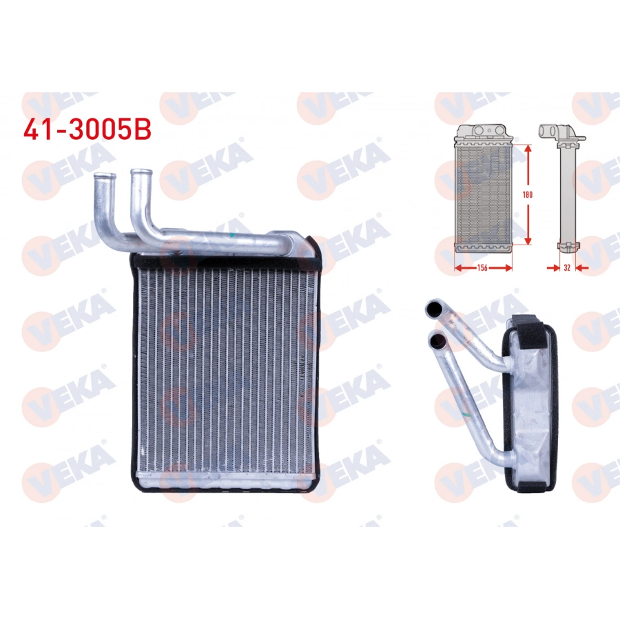 KALORIFER RADYATOR BRAZING MITSUBISHI CANTER 659 4.0 D 2001-2010