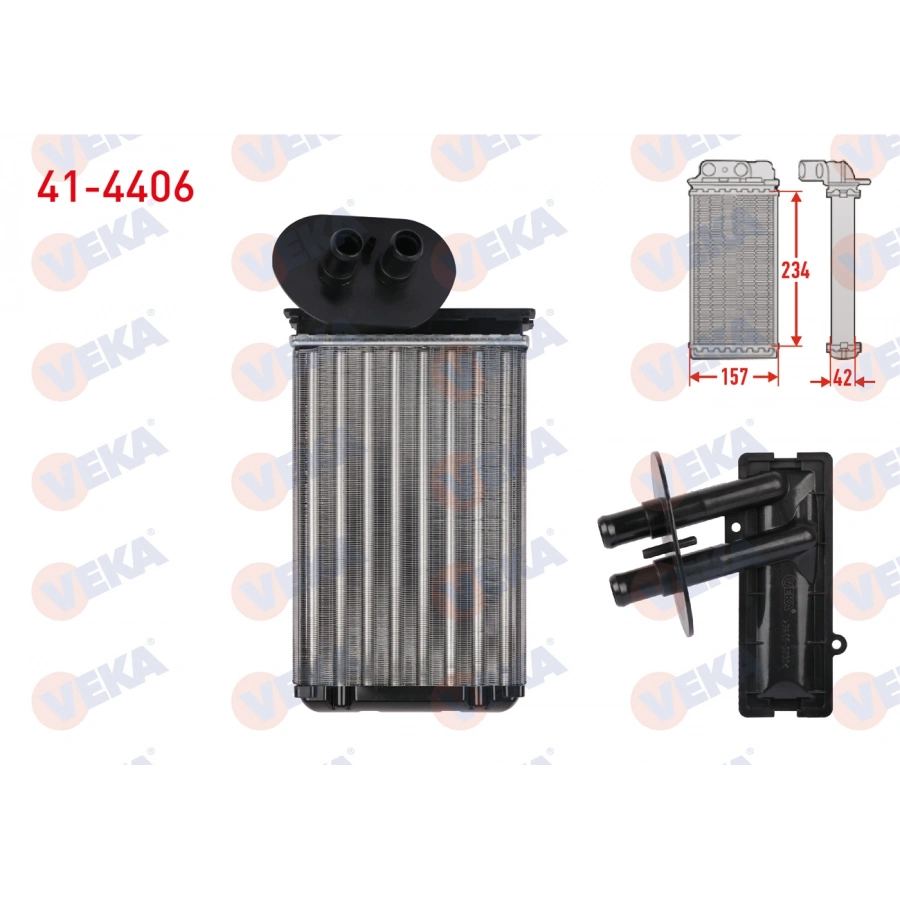 KALORIFER RADYATÖRÜ 8FH 351 308-741 (KLIMALI) T4 BM 91-03