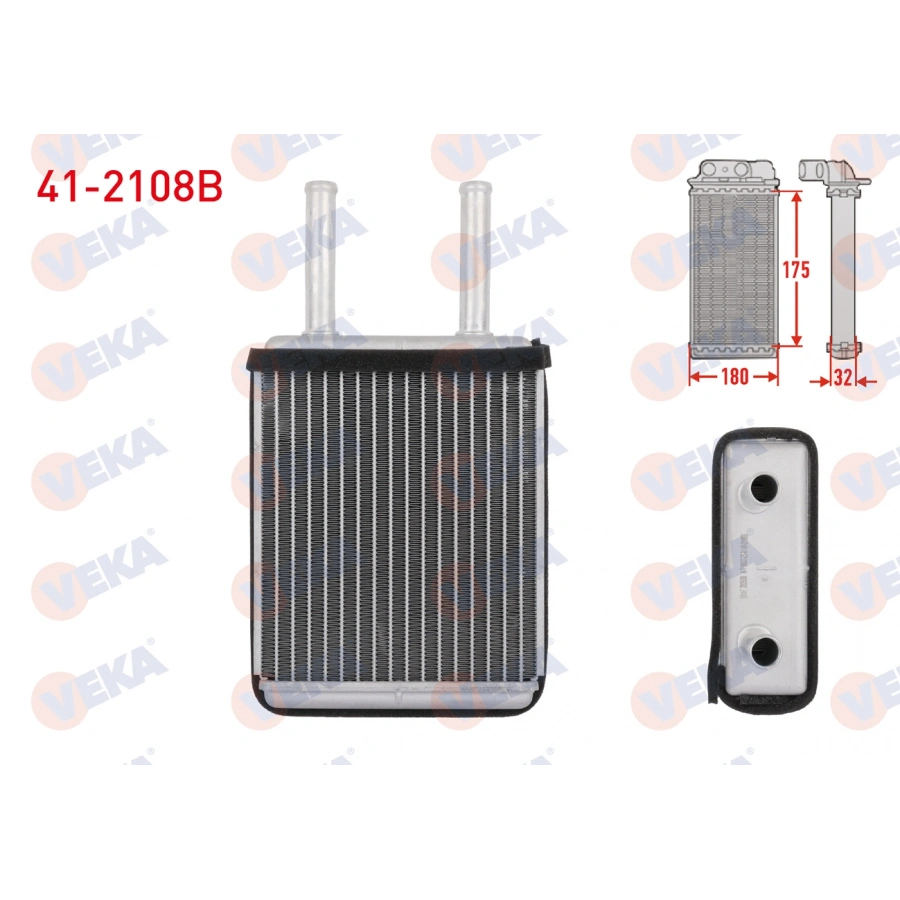 KALORIFER RADYATÖRÜ A/M 165X154X42 : KALORIFER PETEGI EXCEL BENZIN 1990-1994