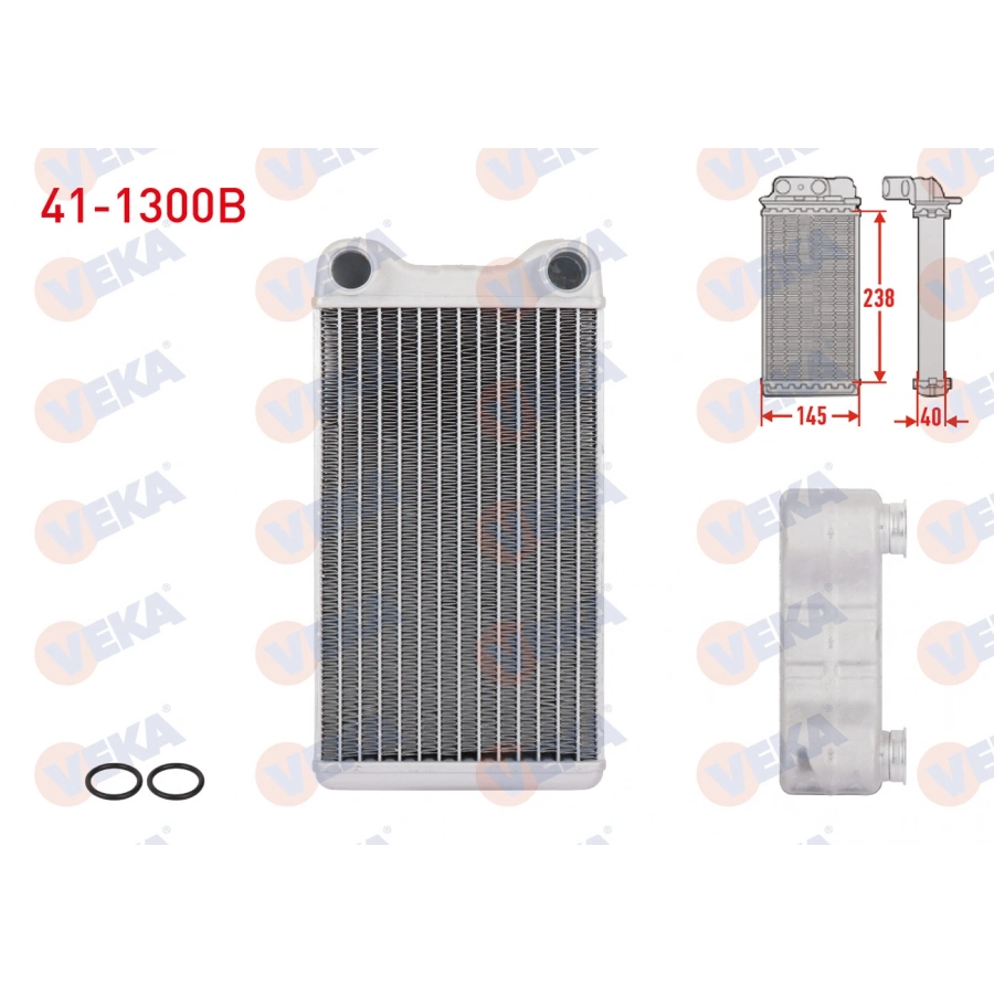 KALORIFER RADYATORU BRAZING AUDI A4 (8EC,B7) 1.6 2004-2008