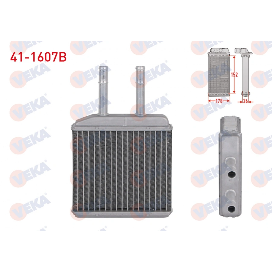 KALORIFER RADYATORU BRAZING DAEWOO MATIZ 0.8i 2005-2010