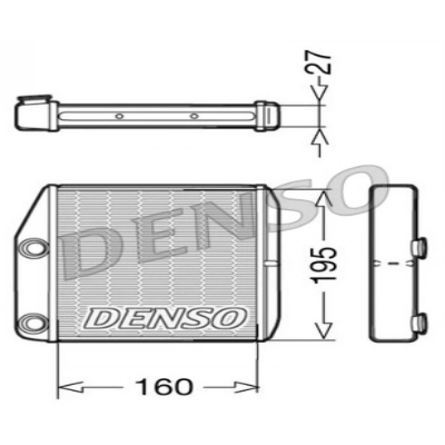 KALORIFER RADYATÖRÜ BRAZING FIORINO GRANDE PUNTO DOBLO III LINEA/CORSA D CORSA E ADAM BM- 05-