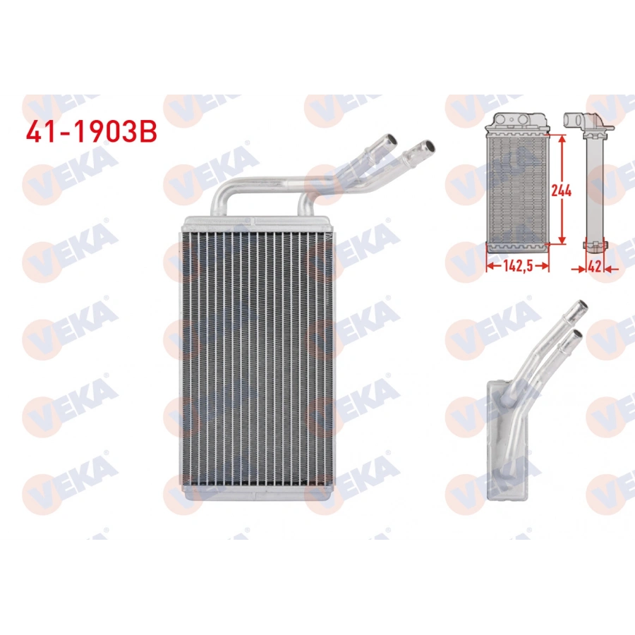 KALORIFER RADYATORU BRAZING FORD TRANSIT (FA_ _) 2.4 TDCI 2000-2006