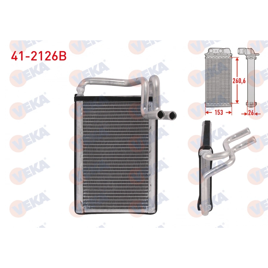 KALORIFER RADYATORU BRAZING HYUNDAI H-1 2.5 CRDI 2008-