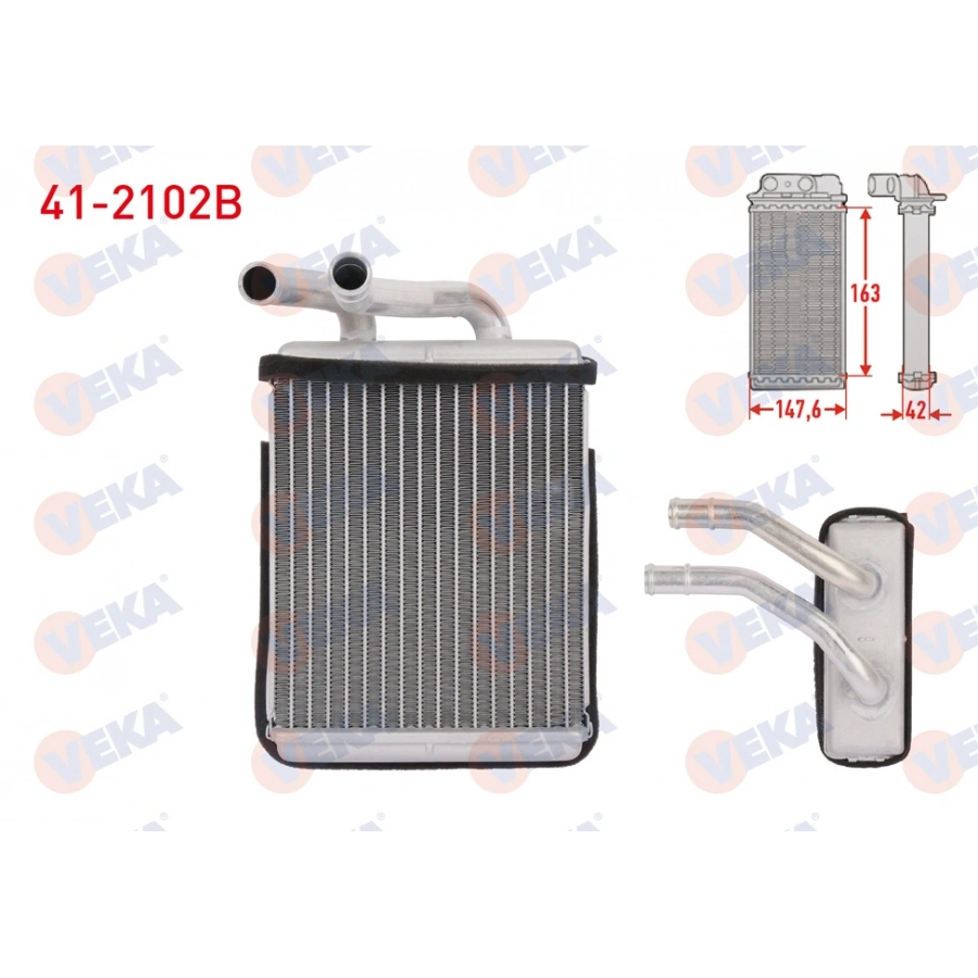 KALORIFER RADYATORU BRAZING HYUNDAI H100 2.5 D PICK-UP 1993-2004