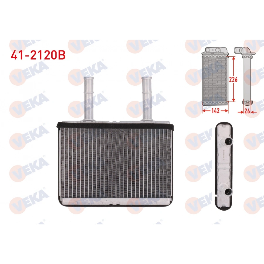 KALORIFER RADYATORU BRAZING HYUNDAI H100 KAMYONET 2.5 D 2004-