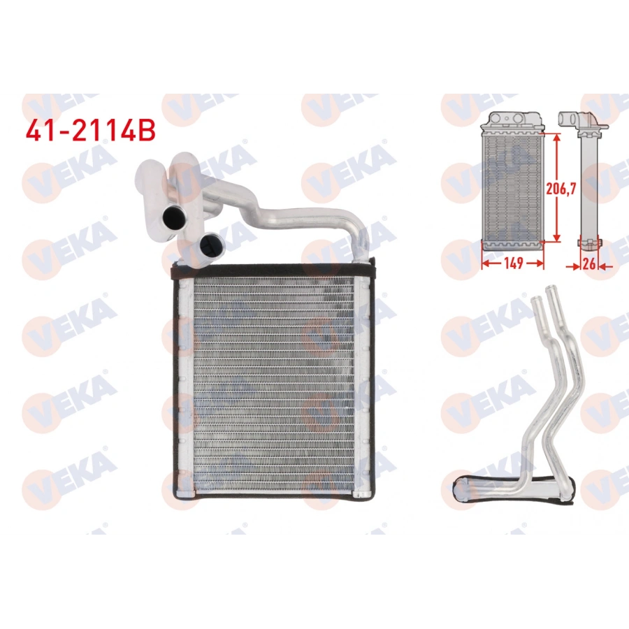 KALORIFER RADYATORU BRAZING HYUNDAI I30 (FD) 1.6 CRDI 2007-2011