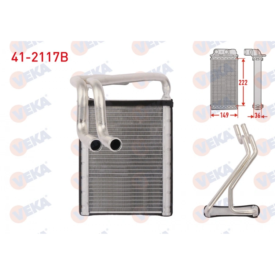 KALORIFER RADYATORU BRAZING HYUNDAI SONATA V 2.0 CRDI 2005-2010