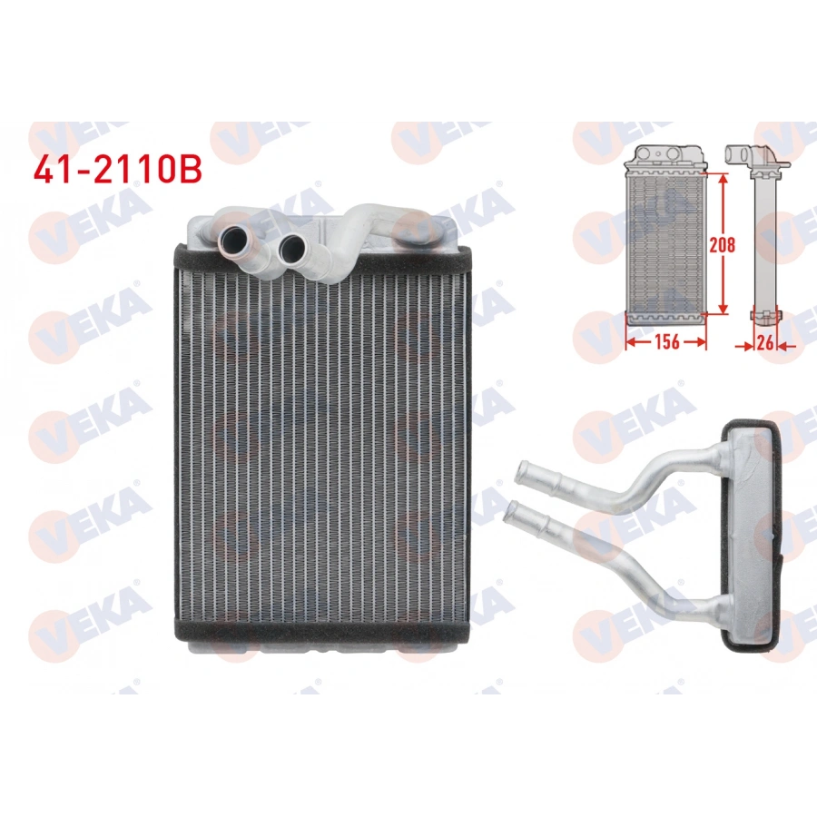 KALORIFER RADYATORU BRAZING INCE KAZAN HYUNDAI STAREX 2.5 CRDI 1997-2007