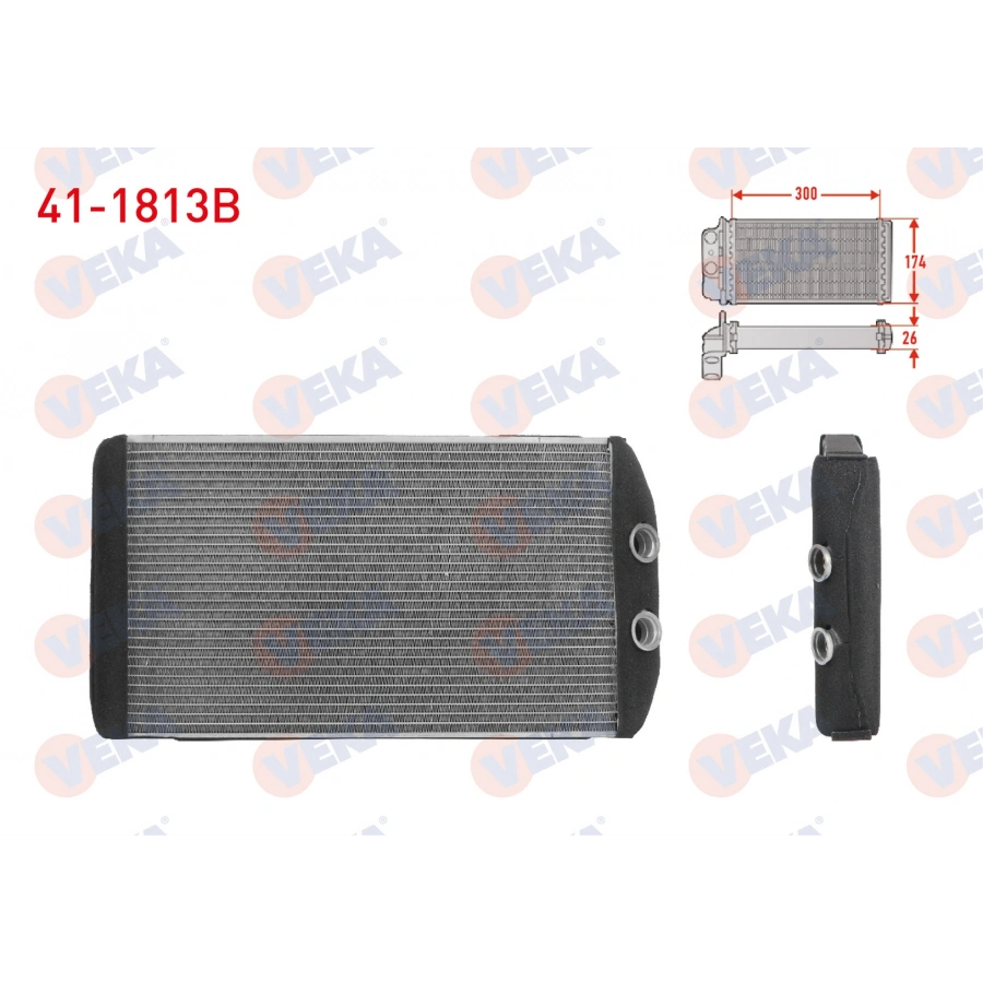 KALORIFER RADYATORU BRAZING IVECO DAILY VI 2.3D 2014-