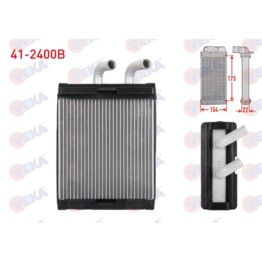 KALORIFER RADYATORU BRAZING KIA K2500 2.5 D 2003-