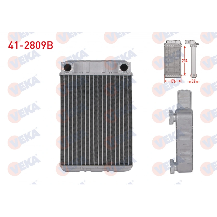 KALORIFER RADYATORU BRAZING MERCEDES C (W203) C 180 - C 200 - C 200 CDI - C 220 CDI 00-06/ CLC (CL203) CLC 160 08-11/ CLK (C209) 200 - 270 CDI 02-09/ G (W463) 63 AMG 12-/ SL (R230) 300 01-12