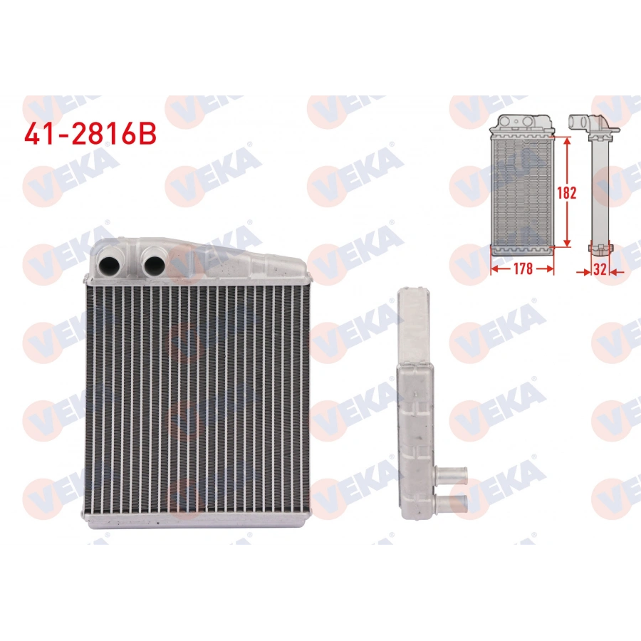 KALORIFER RADYATORU BRAZING MERCEDES VITO (W447)