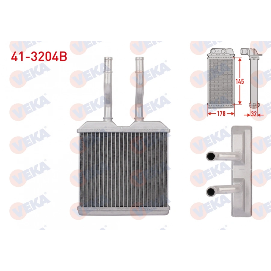 KALORIFER RADYATORU BRAZING OPEL CORSA B 1.2i 1993-2000