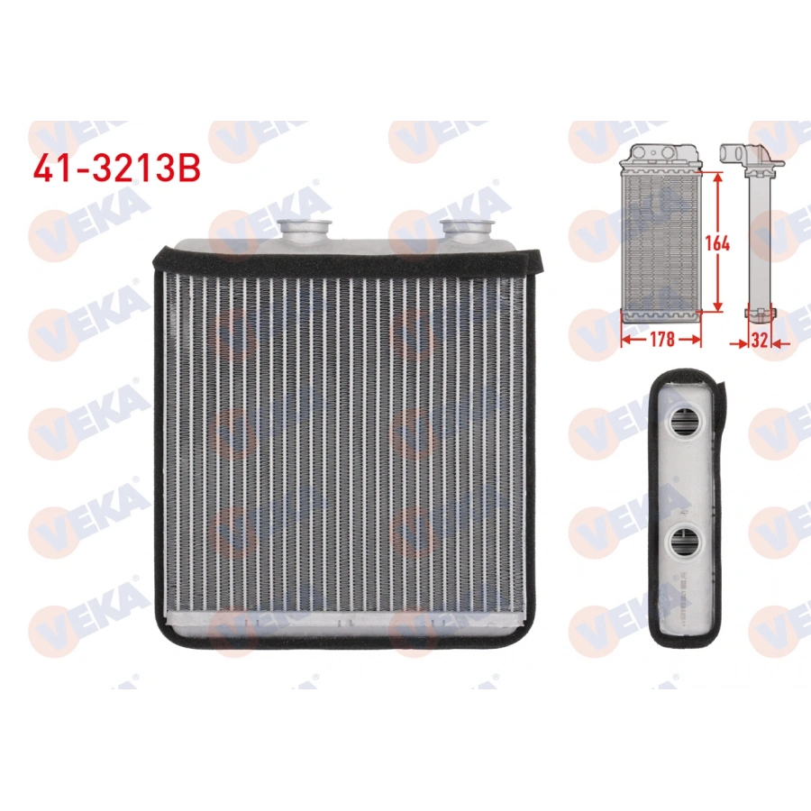 KALORIFER RADYATORU BRAZING OPEL MERIVA A 1.6 2003-2010
