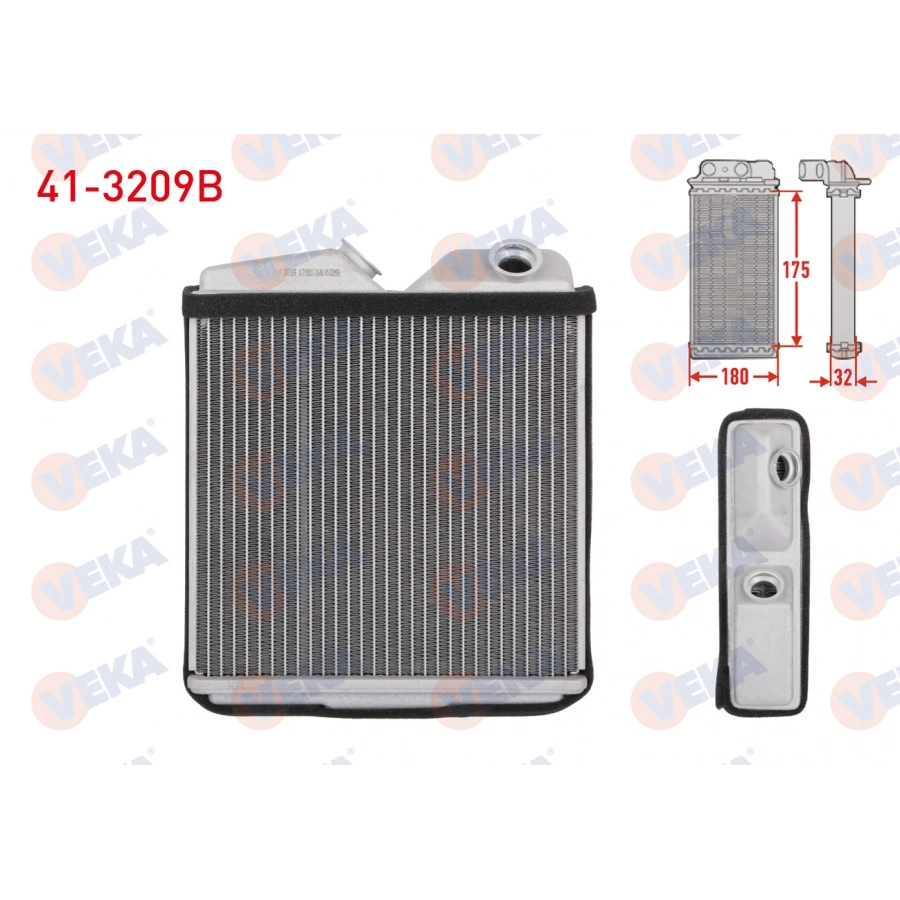 KALORIFER RADYATORU BRAZING OPEL VECTRA A 1.6 SASI TIP 1989-1995