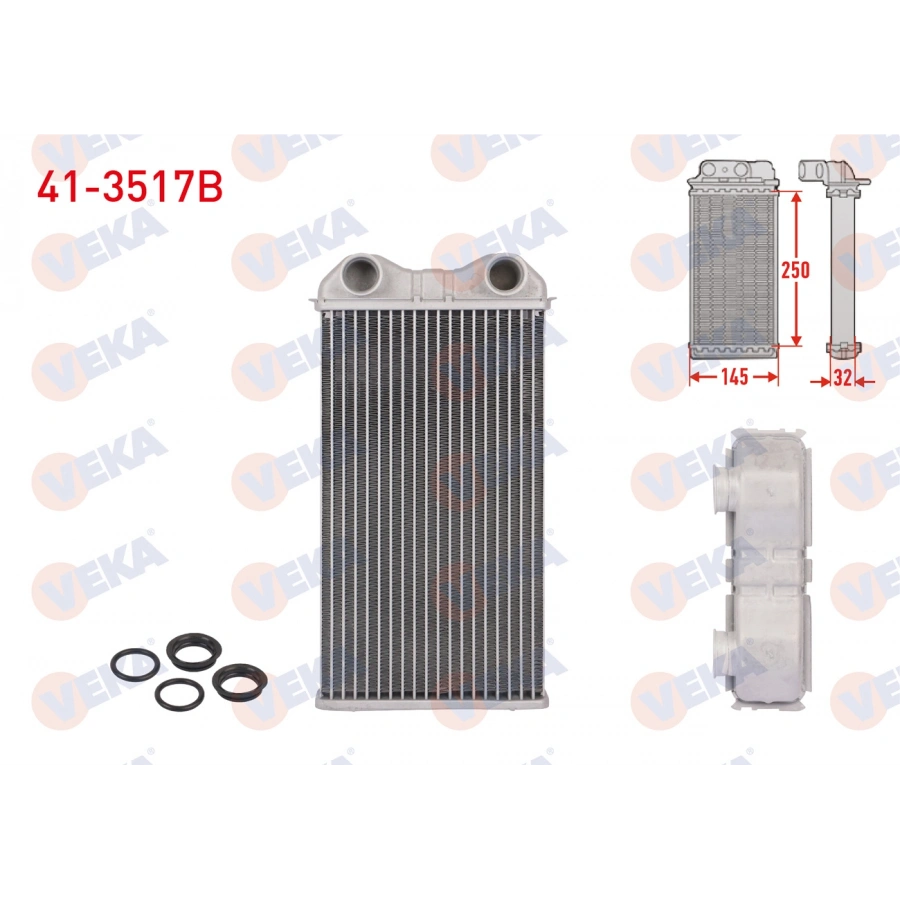 KALORIFER RADYATORU BRAZING RENAULT TRAFIC II (FL) 1.9 DCI 2001-2014