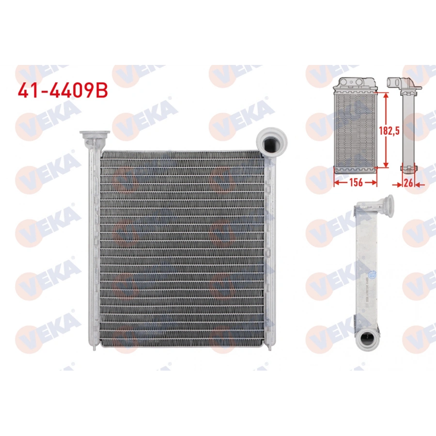 KALORIFER RADYATORU BRAZING VOLKSWAGEN GOLF VI (5K1) 1.6 TDI 2008-2013