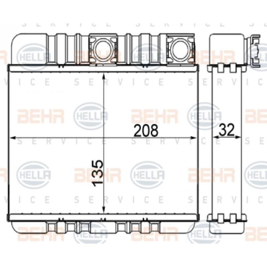 KALORIFER RADYATÖRÜ E46 - X3 E83-X3 E83 LCI BM 99-10