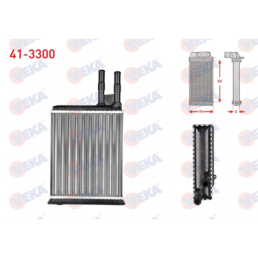 KALORIFER RADYATORU MEKANIK FIAT DUCATO (230) 2.5 TDI 1994-2002