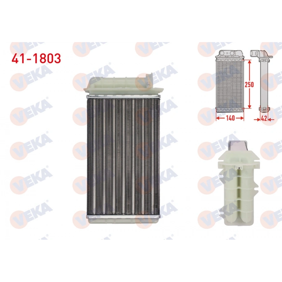 KALORIFER RADYATORU MEKANIK FIAT MAREA (185) 1.6i 16v 1996-2007