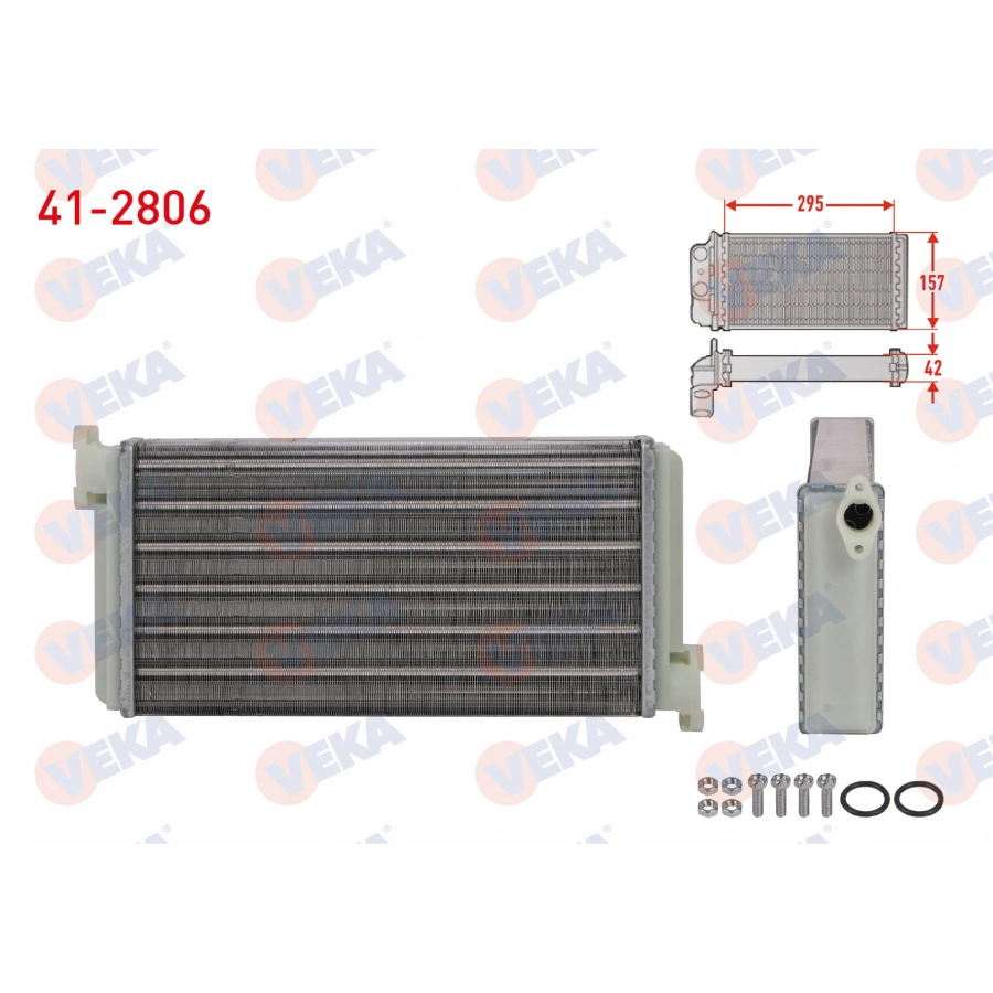 KALORIFER RADYATORU MEKANIK MERCEDES 190 (W201) 2.0 - D 2.0 - D 2.5 - 1.8 - 2.3 1982-1993