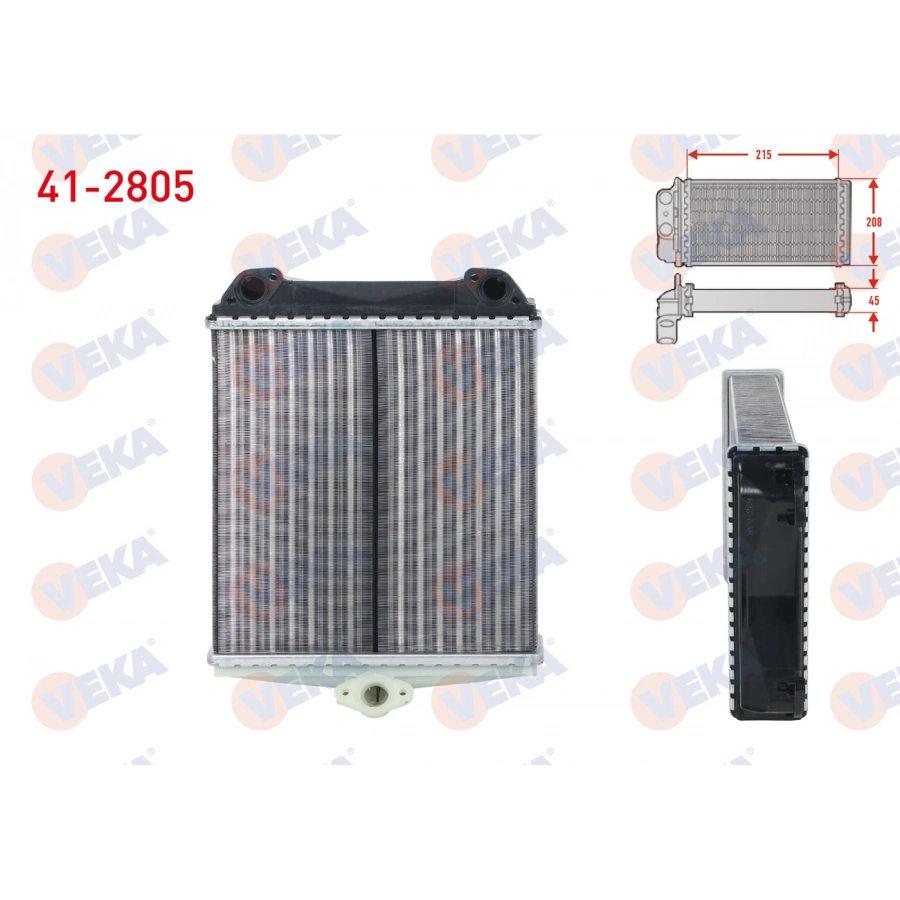 KALORIFER RADYATORU MEKANIK MERCEDES S SERISI (W126) 260 SE - 300 SE - 300 SEL - 500 SE - 500 SEL 1979-1991