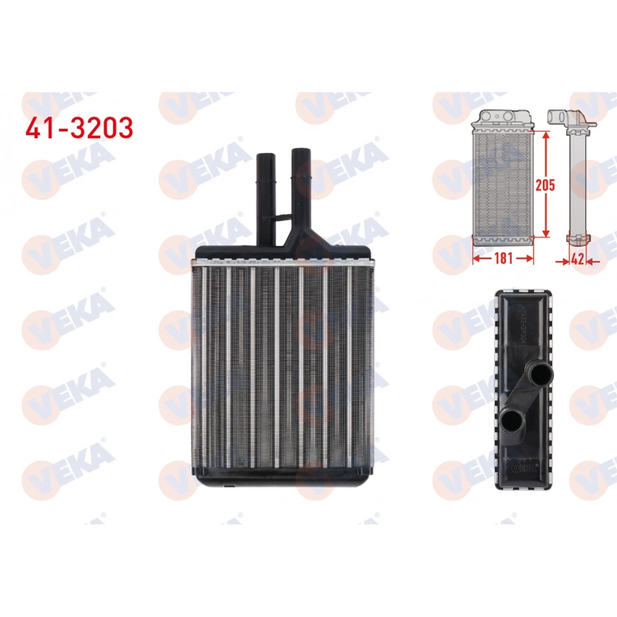 KALORIFER RADYATORU BRAZING OPEL VECTRA B 1.6i BORULU 1995-2003