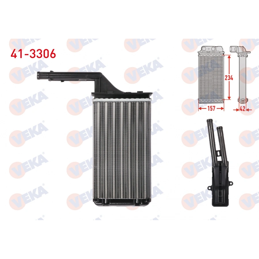 KALORIFER RADYATORU MEKANIK PEUGEOT 106 I (1A,1C) 1.4 1991-1996
