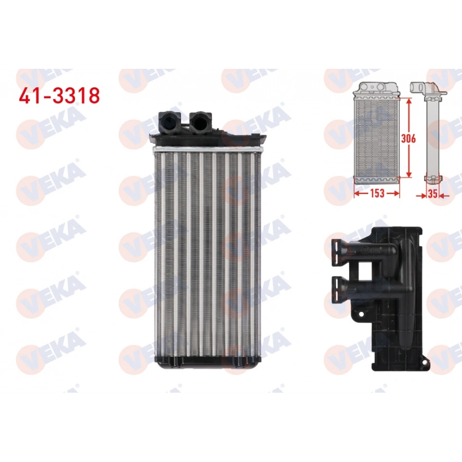 KALORIFER RADYATORU MEKANIK PEUGEOT 3008 1.6 HDI 2009-