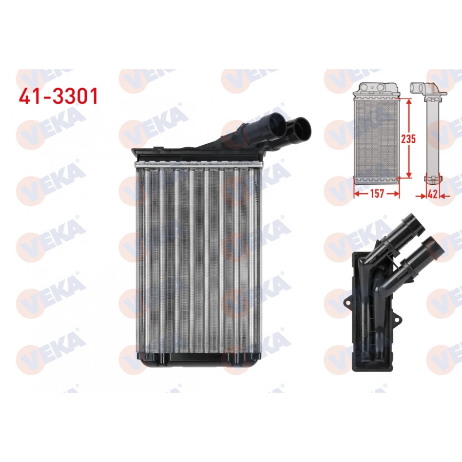 KALORIFER RADYATORU MEKANIK PEUGEOT PARTNER (5,5F) 1.9 D 1996-2008