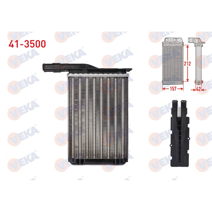 KALORIFER RADYATORU MEKANIK RENAULT R9 (L42) 1.4 1985-2000