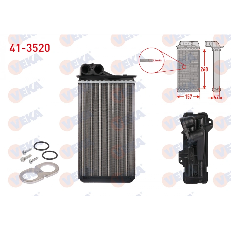 KALORIFER RADYATORU MEKANIK RENAULT TRAFIC II (FL) 2.0 DCI 2006-2014