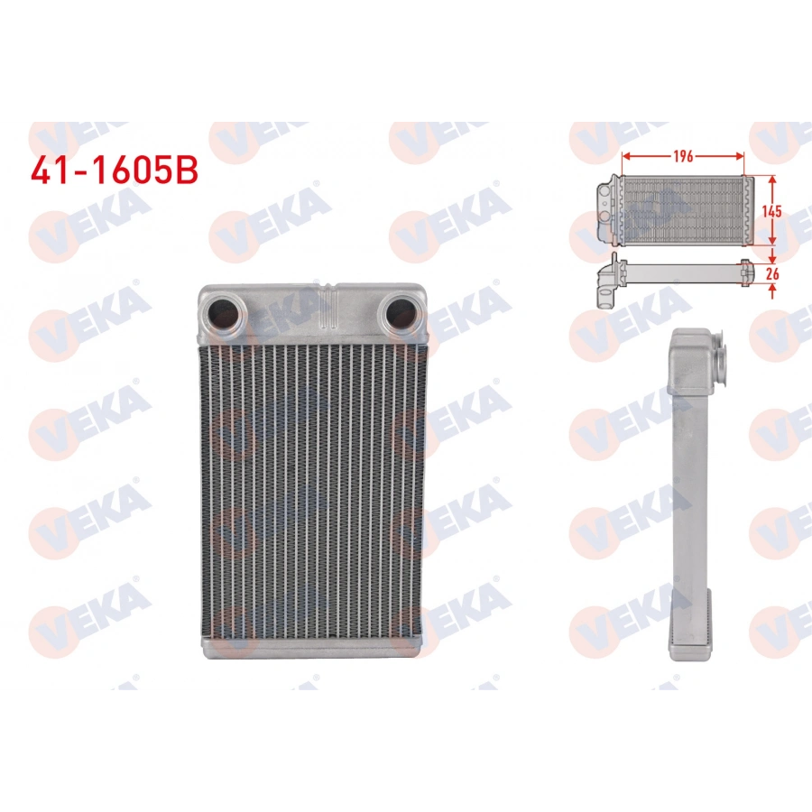 KALORIFER RADYATÖRÜ MOKKA AVEO T300 TRAX BM 09-