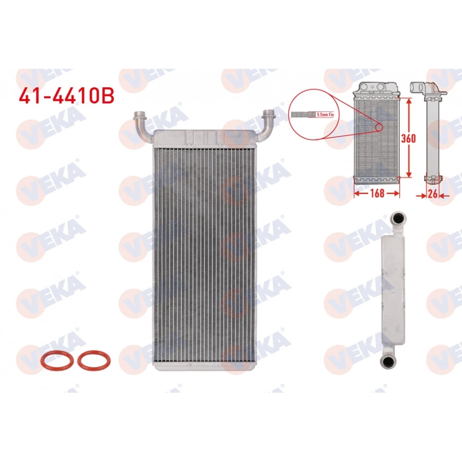 KALORIFER RADYATÖRÜ W906 SPRINTER-CRAFTER M646-651 06-