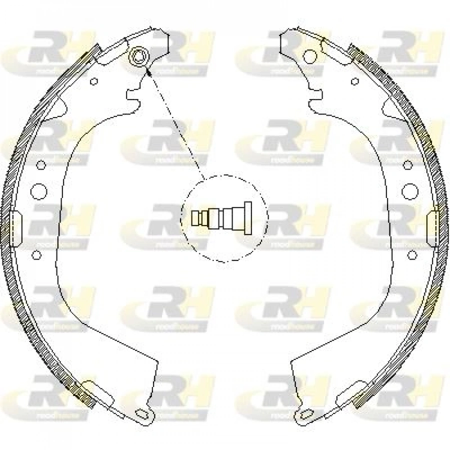 KAMPANA BALATA VECTRA A 88> ASCONA C 81> KADETT D 79> KADETT E 84> 200×45