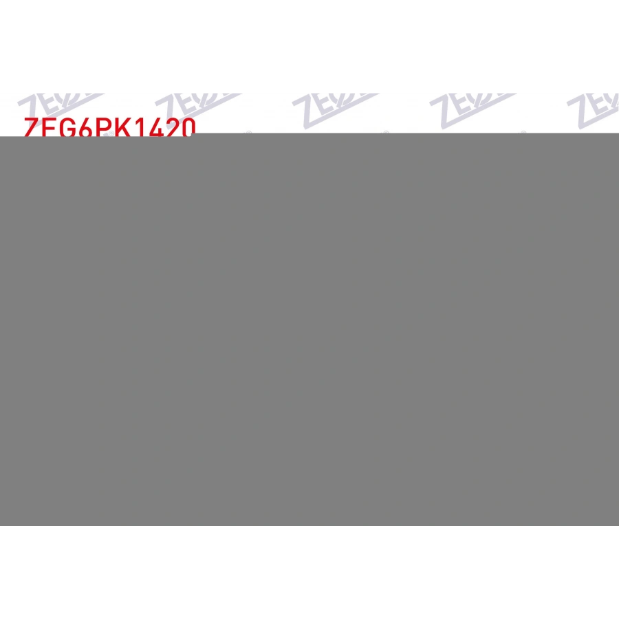 KANALLI V KAYISI 6PK1420 TOYOTA COROLLA 1.4 VVT-I /AVENSIS 1.6 VVT-I