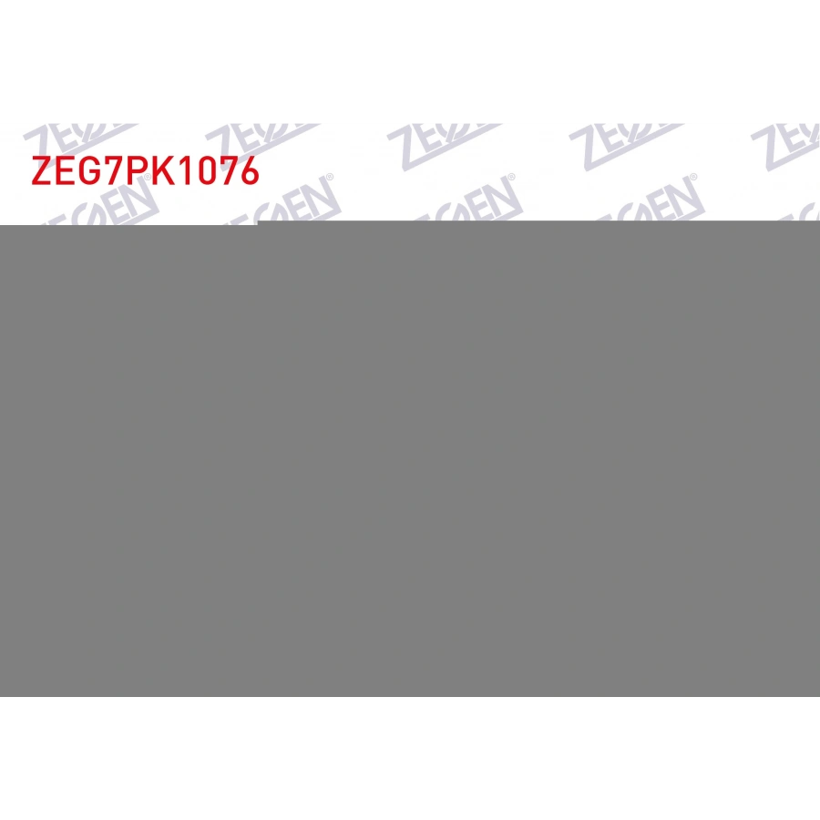 KANALLI V KAYISI 7PK1076 FIAT FIAT DUCATO 2.3 JTD 2001-2006 - 2.3 MTJD 2006- / ALFA ROMEO / LANCIA