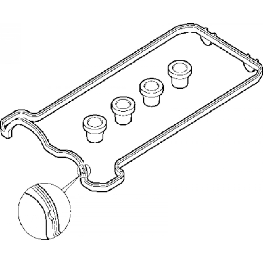 KAPAK CONTASI ÜST SAG W124-129-140 M119 90-98