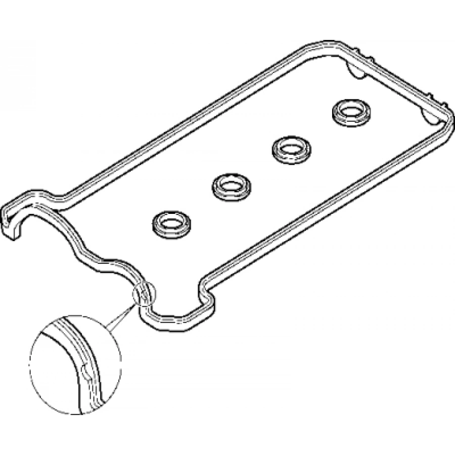 KAPAK CONTASI ÜST SAG W124-129-140 M119 90-98