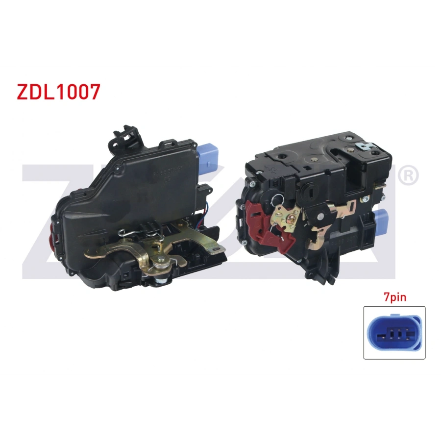 KAPI KILIDI MOTORLU SAG ARKA 7 PIN VOLKSWAGEN GOLF V - CADDY III - JETTA III - TOUAREG - TOURAN 2003-2015/ SKODA OCTAVIA 2004-2012/ SEAT TOLEDO III - ALTEA 2004-