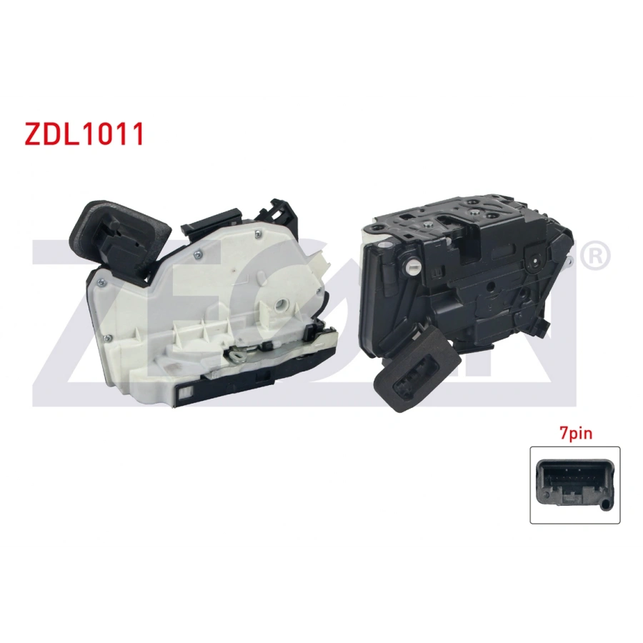 KAPI KILIDI SAG ARKA 7 PIN VW GOLF VI - VII - JETTA III - IV - POLO - SHARAN - TOURAN - PASSAT - AMAROK - CADDY IV 08-/ SKODA OCTAVIA - RAPID - YETI 09-/ SEAT IBIZA V - LEON - ALHAMBRA 08-