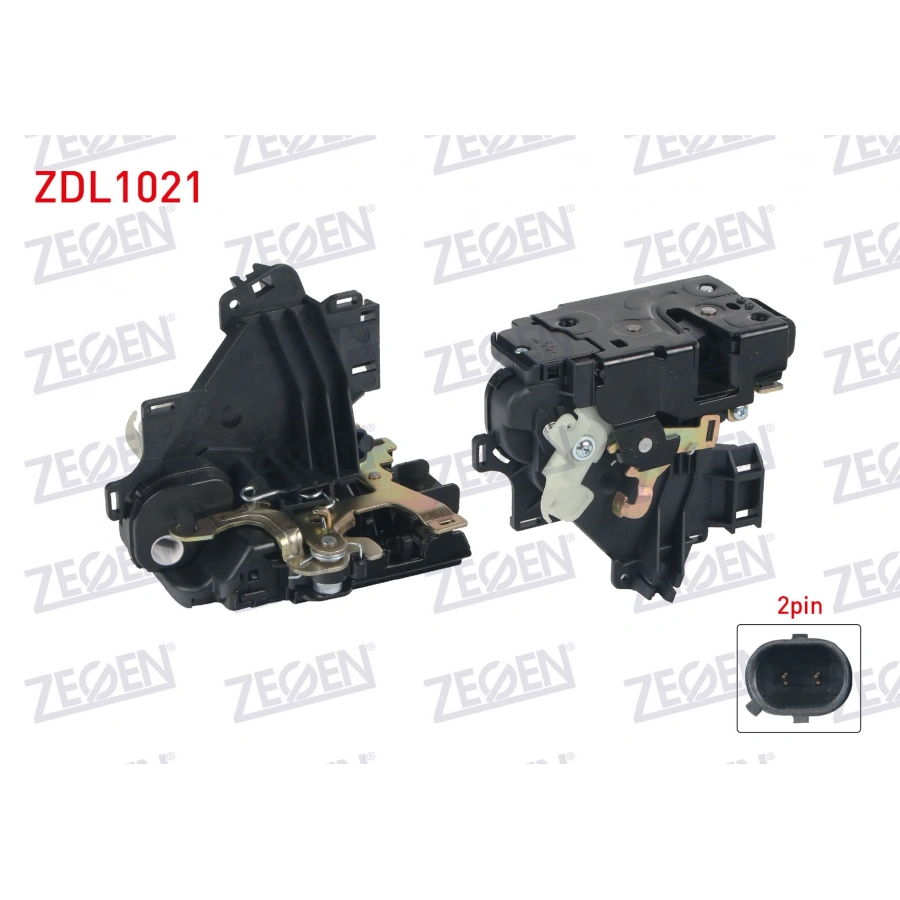 KAPI KILIDI MOTORLU SAG ON 2 PIN VOLKSWAGEN TRANSPORTER V 2003-2012 / POLO 2001-2009 / CADDY 2004-2012 / SEAT CORDOBA 2002-2009 / IBIZA 2002-2009