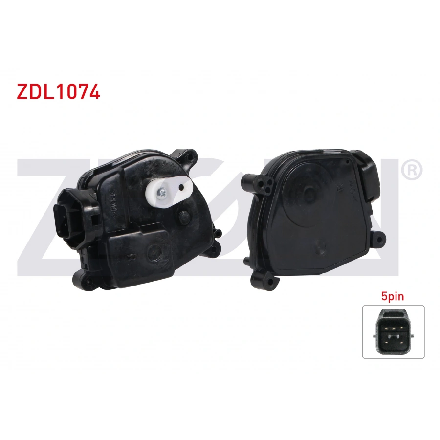 KAPI KILIDI MOTORLU SAG ON 5 PIN (BRAKETSIZ) HYUNDAI ACCENT II 2000-2005/ KIA RIO II 2006-2011